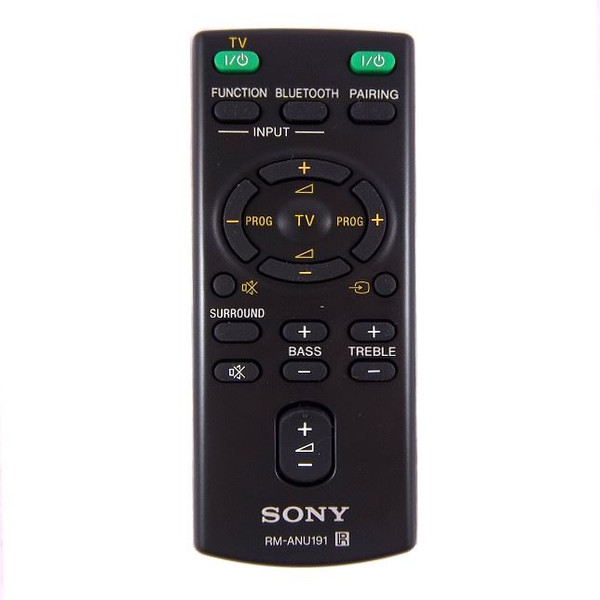 Genuine Sony HT-CT60B Soundbar Remote Control