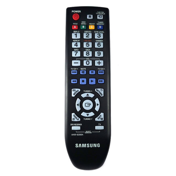 Genuine Samsung HT-D355/XE Home Cinema System Remote Control