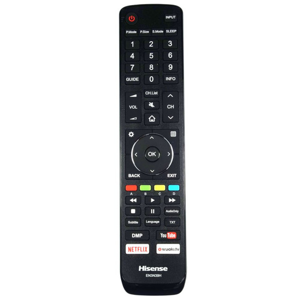 Genuine Hisense HE55N3500UWTS TV Remote Control
