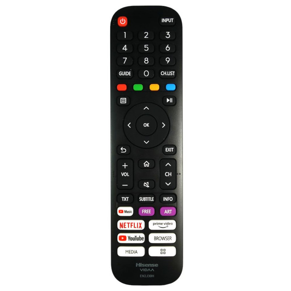 Genuine Hisense 55A6G VIDAA TV Remote Control