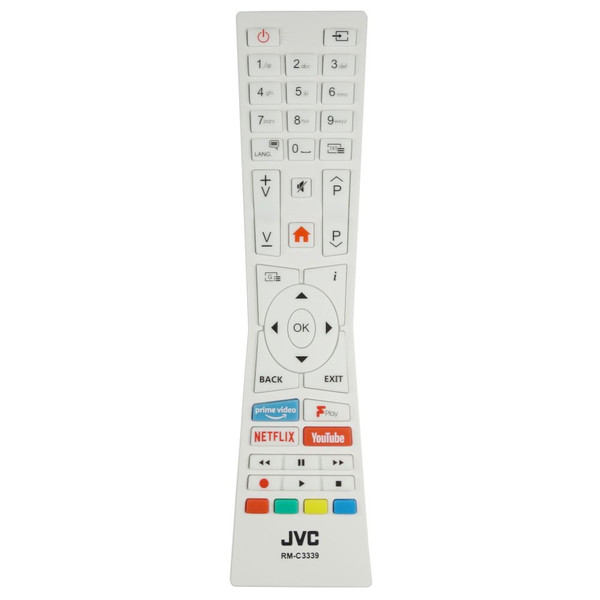 Genuine JVC LT-32C601 White TV Remote Control
