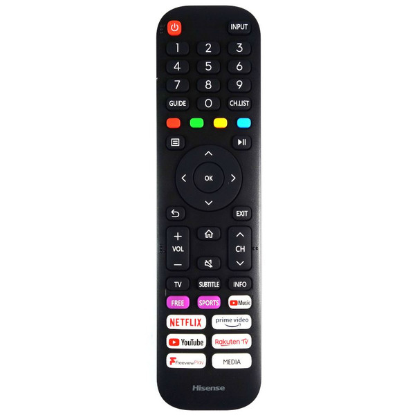 Genuine Hisense 40A35EEVS TV Remote Control