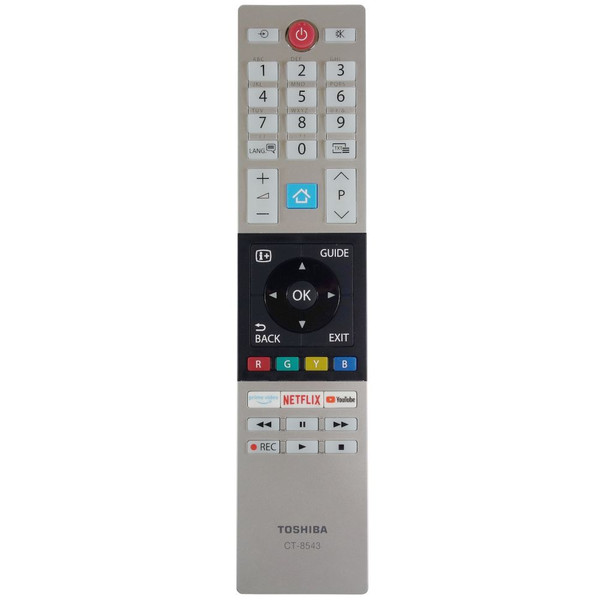 Genuine Toshiba 75VL5B63DG TV Remote Control