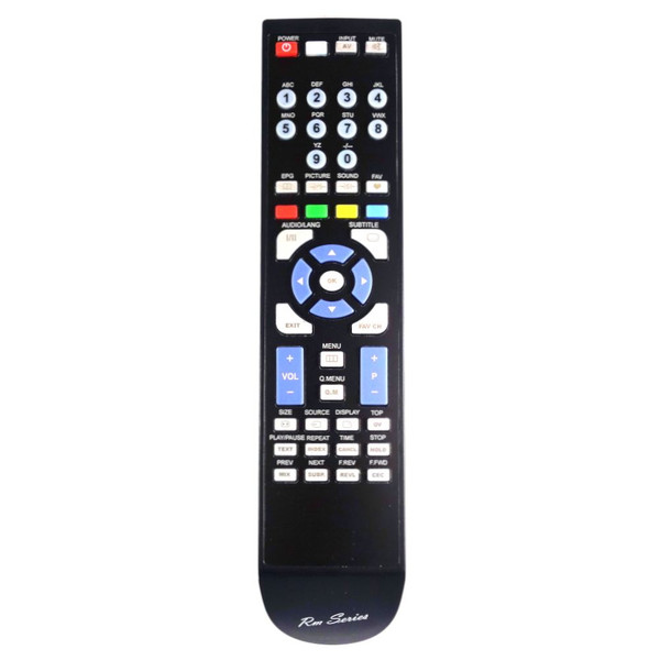 RM-Series TV Remote Control for Videocon V321LEA