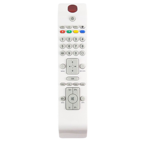 Genuine WHITE TV Remote Control for BUSH LCD37883F1080P