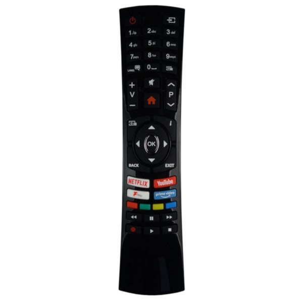 Replacement Remote Control for Bush RC4391P / 30101763 SMART LED TV's