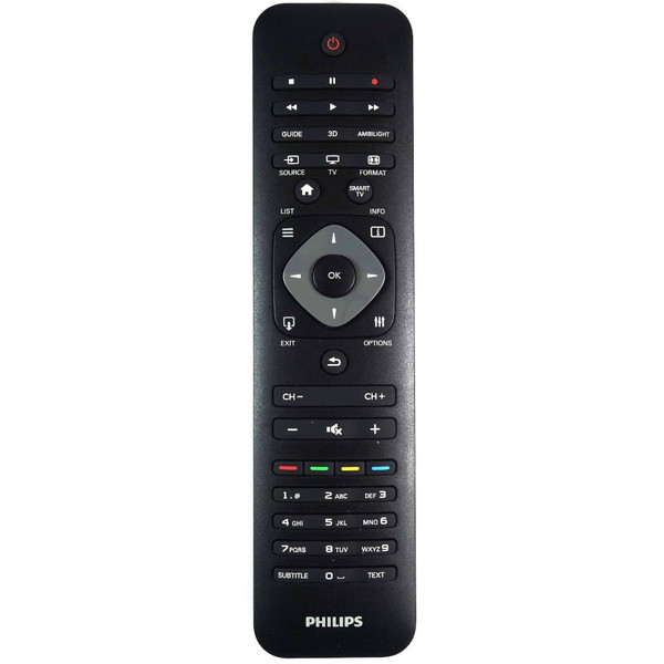 Genuine Philips 37PFL6777K/12 TV (Keyboard) Remote Control