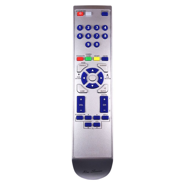 RM-Series Soundbar Remote Control for Sharp HT-SB300