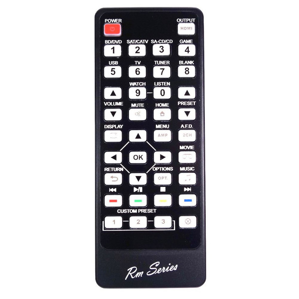 RM-Series RMB50164 AV Receiver Remote Control