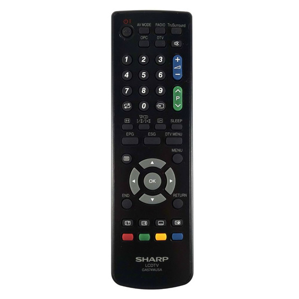 Genuine Sharp LC-19D1EBK TV Remote Control