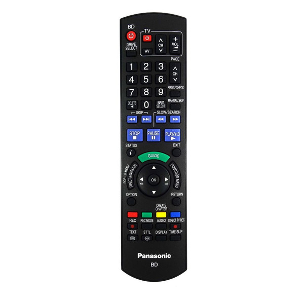 Genuine Panasonic DMR-BW500 Blu-Ray Player Remote Control