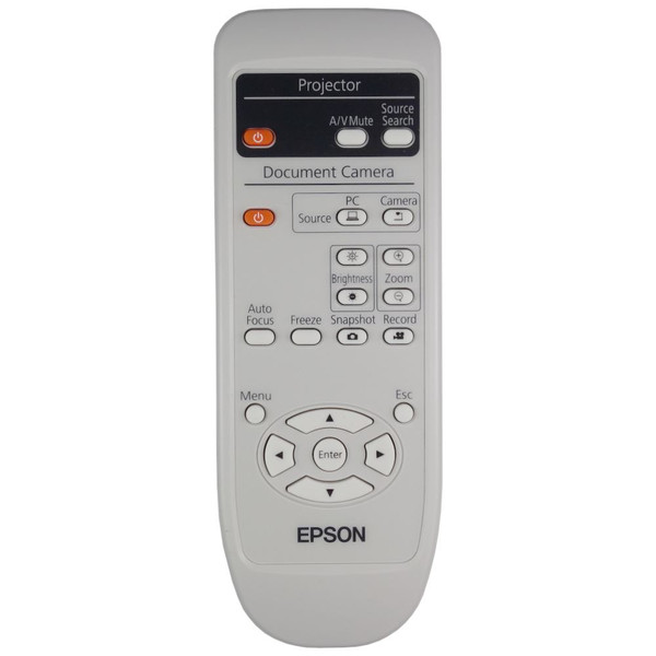 Genuine Epson ELPDC20 Document Camera Remote Control