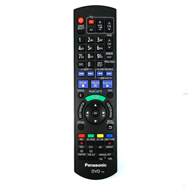 Genuine Panasonic DMR-XS380 DVD Recorder Remote Control