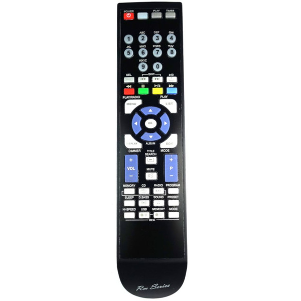 RM-Series Audio System Remote Control for Panasonic SA-AKX52PNK