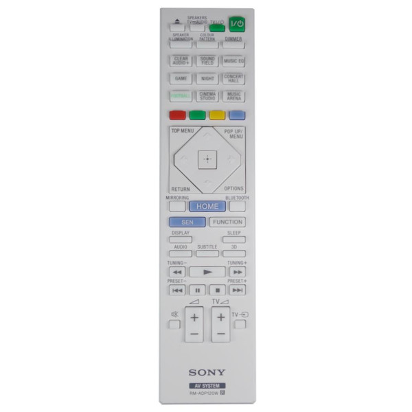 Genuine Sony BDV-N5200W White Home Cinema Remote Control