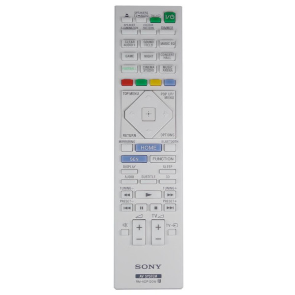 Genuine Sony BDV-N9200W White Home Cinema Remote Control