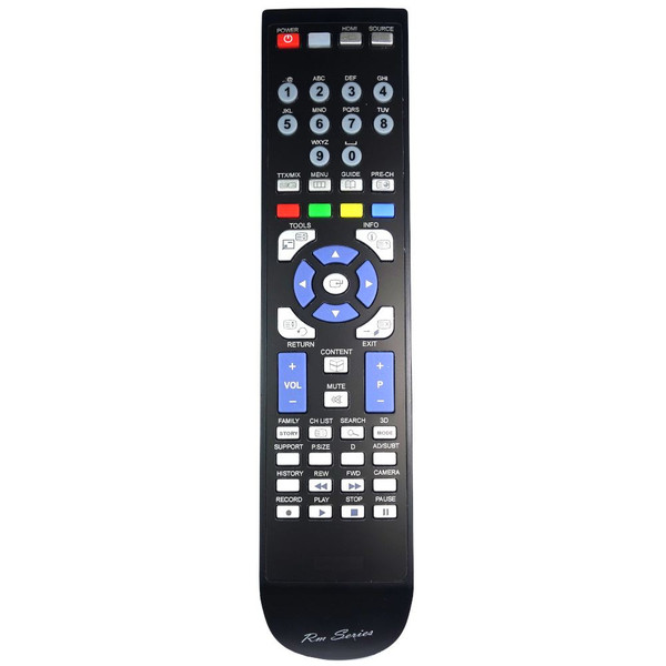 RM-Series TV Remote Control for Samsung PS60E550D1K/XXU