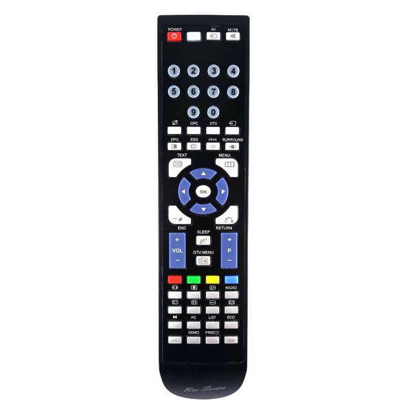 RM-Series TV Remote Control for Sharp LC26AD5EBK