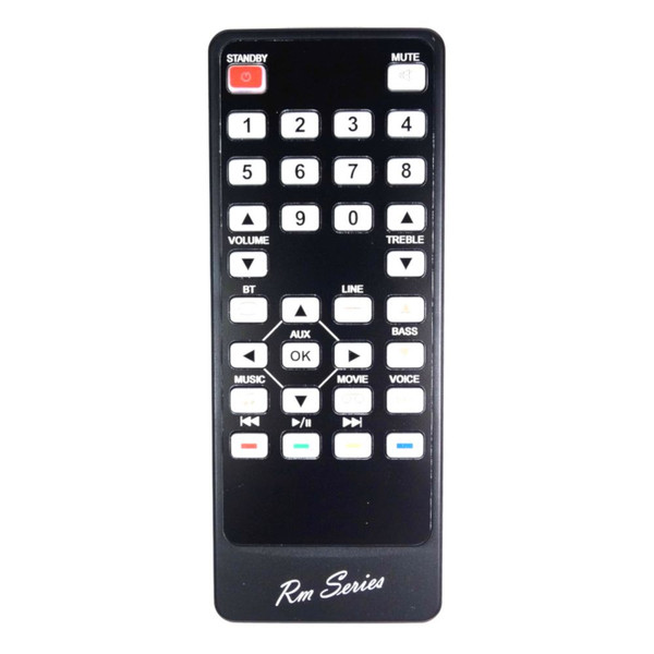 RM-Series Soundbar Remote Control for Blaupunkt BP-SB60-1