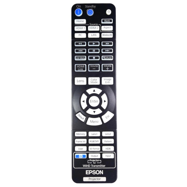 Genuine Epson 2192876 / 219287600 Projector Remote Control Genuine Epson 2192876 / 219287600 Projector Remote Control
