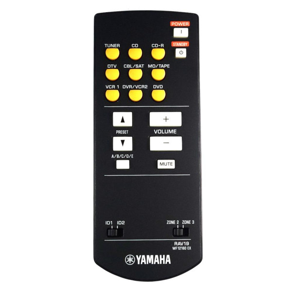 Genuine Yamaha RX-V4600 AV Receiver Remote Control