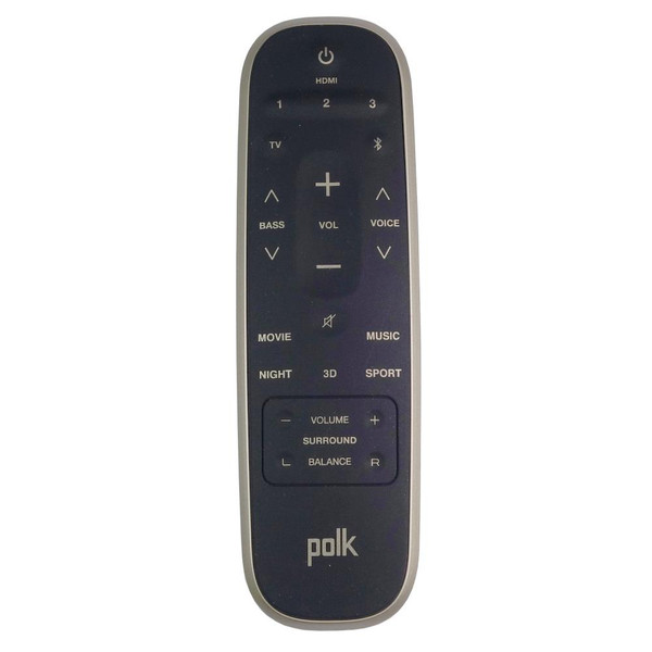 Genuine Polk 981307102280K Soundbar Remote Control