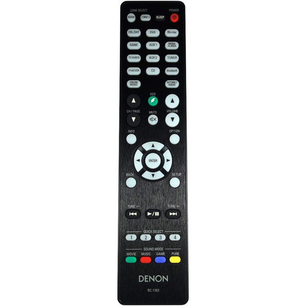 Genuine Denon AVR-X2100W Receiver Remote Control