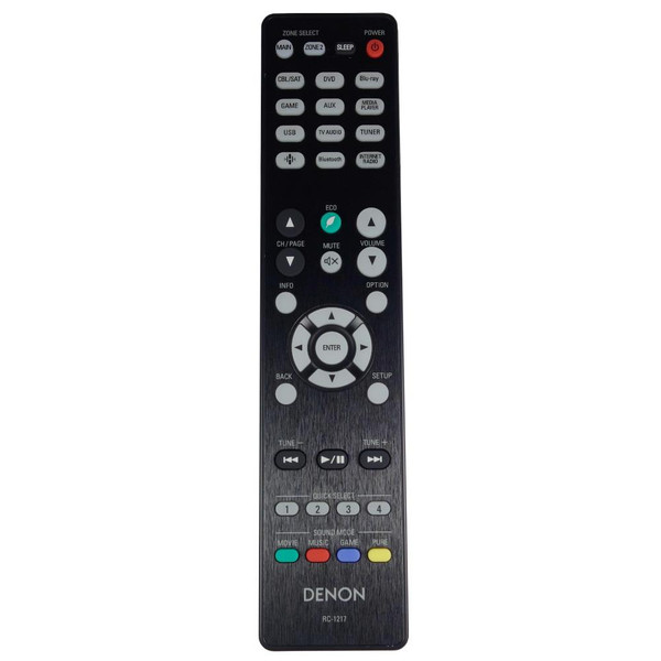 Genuine Denon AVR-X1400H Receiver Remote Control