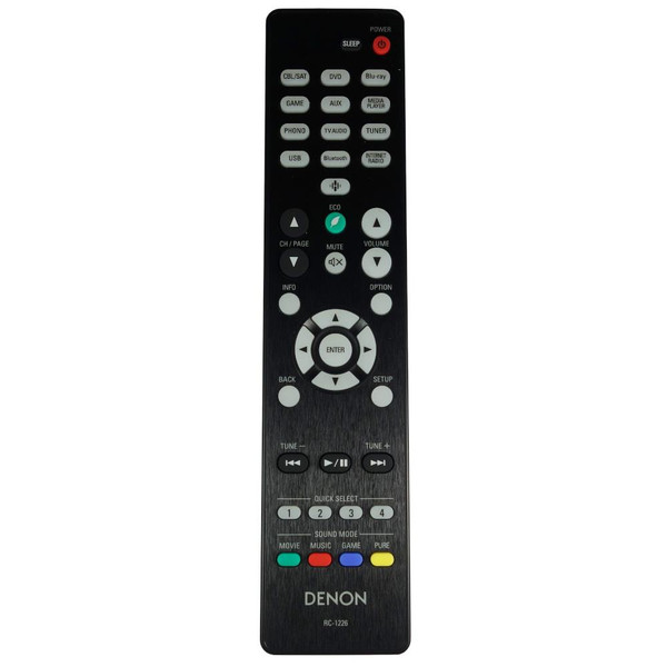 Genuine Denon AVR-S640H Receiver Remote Control