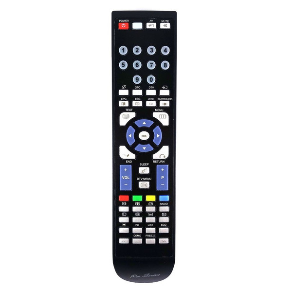 RM-Series TV Replacement Remote Control for Sharp LC32DH57S