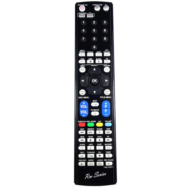 RM-Series DVD Recorder Remote Control for Samsung DVD-SH853/XEF