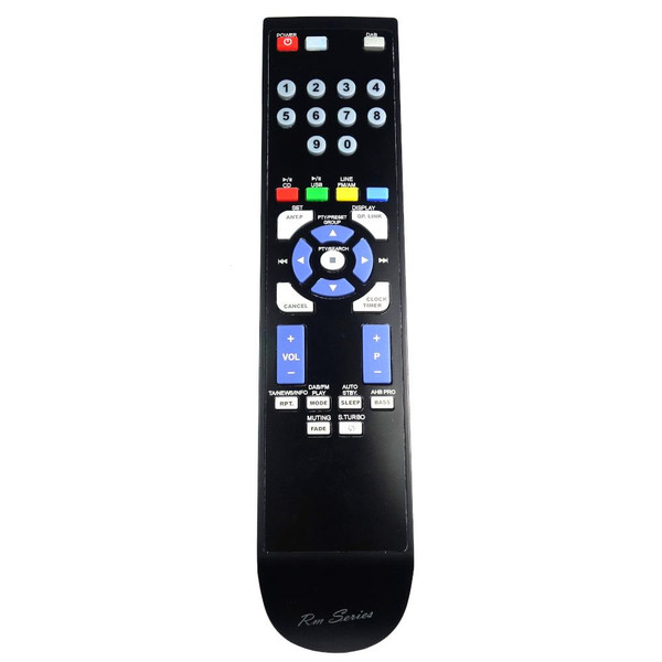 RM-Series Home Audio Remote Control for JVC UX-DAB11