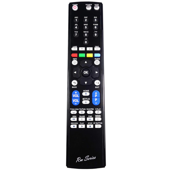 RM-Series TV Remote Control for Toshiba 32D2863DB