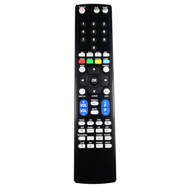 RM-Series Audio System Remote Control for Panasonic RX-D50EB-S