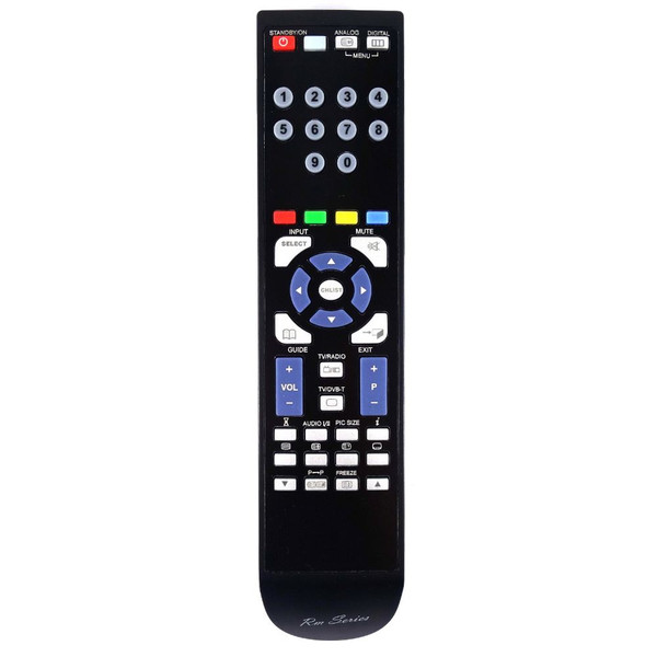 RM-Series TV Replacement Remote Control for Hitachi 19LD5550U
