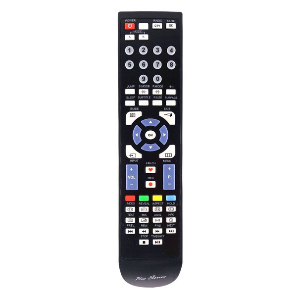 RM-Series TV Replacement Remote Control for Bush BLED24FHD3D