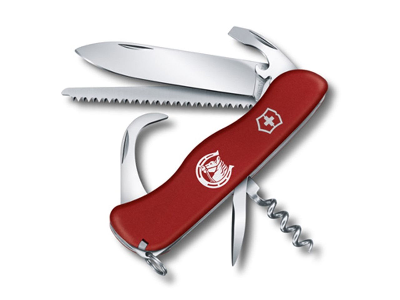 schetsen hoe vaak Vlieger Victorinox Equestrian Zakmes - 12 functies