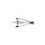 46H020-9cm, Homey's, automatisch pincet, 9 cm