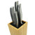 Messenblok, diamant Sabatier, Riyouri, 4-Dlg, blank, RVS, doos
