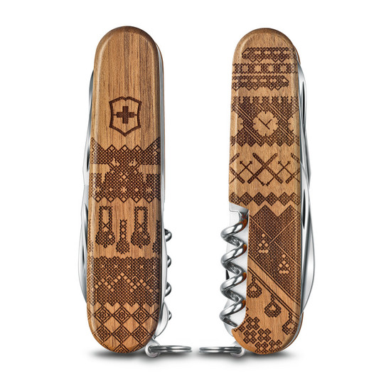 7611160239624, Victorinox, Swiss Spirit, Limited Edition 2023, Zakmes, wood, hout, limited, 2023