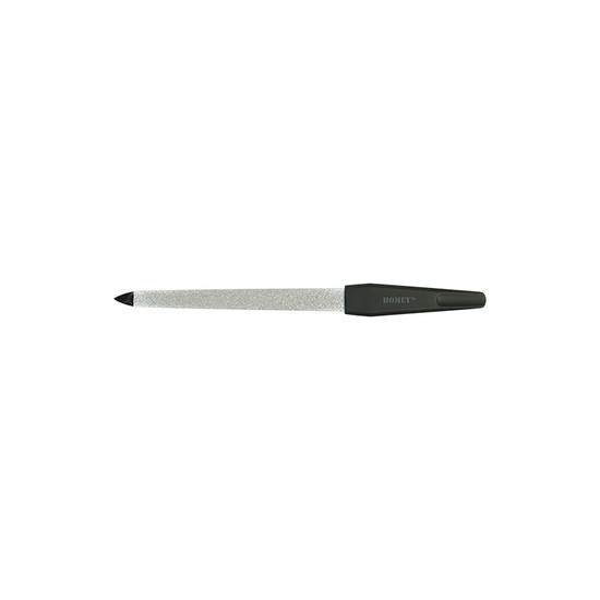 Homey's nagelvijl - 18cm - RVS - mat zwart 46H110-18cm Homey's nagelvijl - 18cm - RVS - mat zwart 46H110-18cm
