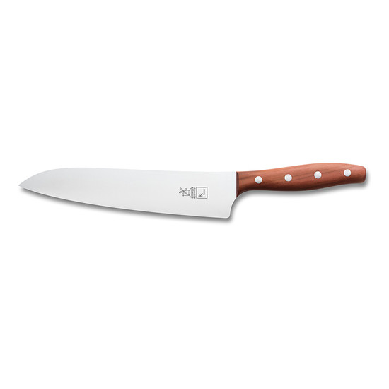 Herder Koksmes K chef RVS Pruimenhout 23cm