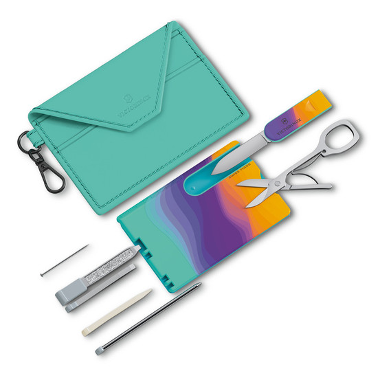 7613329169353, Victorinox, SwissCard, 10 Functies, Sydney Style, pashouder, groen, live to explore 7613329169353, Victorinox, SwissCard, 10 Functies, Sydney Style, pashouder, groen, live to explore