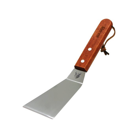 8719327150788, Valhal Outdoor, spatel, flexibel, 24cm, RVS, leren koord 8719327150788, Valhal Outdoor, spatel, flexibel, 24cm, RVS, leren koord
