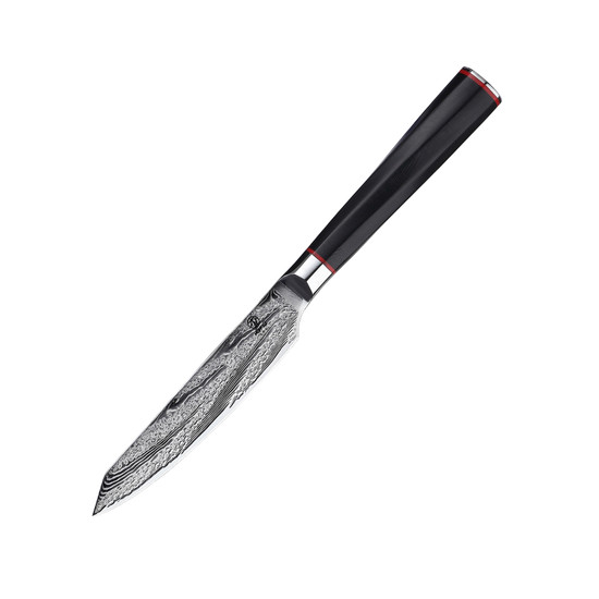 8711942017330 Homizu universeel Japans officemes/schilmes 13cm - VG-10 damascus mes/G10