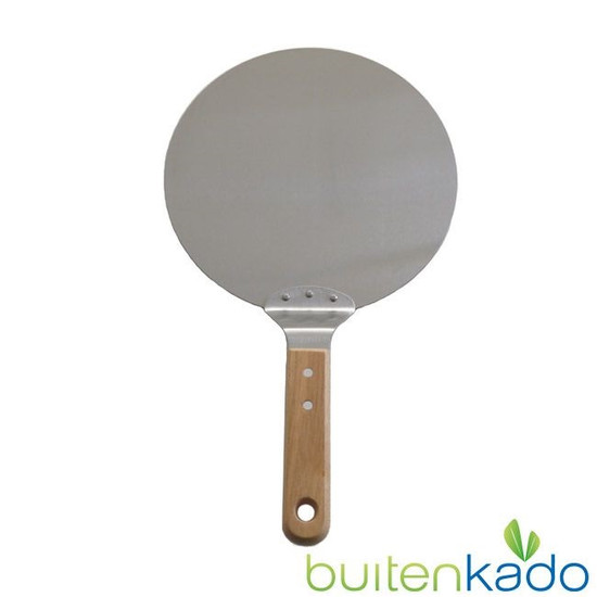 8719322434548, Buitenkado, Pizzaschep, RVS, Ø25cm 8719322434548, Buitenkado, Pizzaschep, RVS, Ø25cm