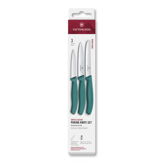 7613329191897 - Victorinox Swiss Classic Keukenset 3-delig - Groen - Glad/kartel 7613329191897 - Victorinox Swiss Classic Keukenset 3-delig - Groen - Glad/kartel