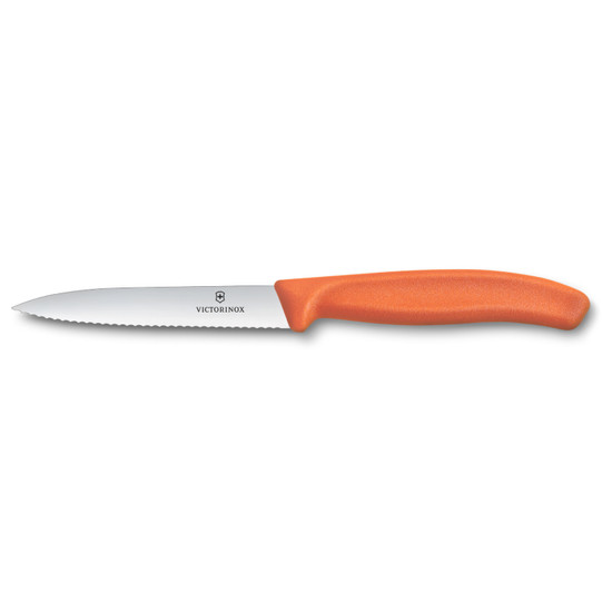 7613329191378 - Victorinox Swiss Classic Schilmes - 10cm - Oranje - Kartel/spits 7613329191378 - Victorinox Swiss Classic Schilmes - 10cm - Oranje - Kartel/spits