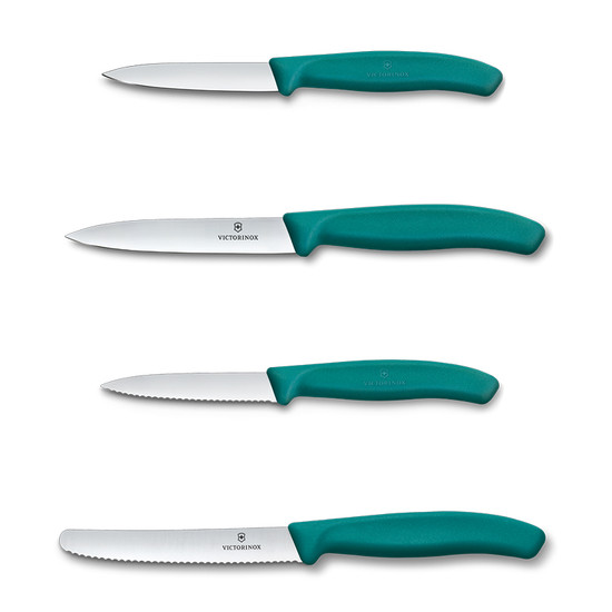 8711942020804, Keukenset 4-delig, Victorinox, Sw. Cl., rvs/groen, envelop