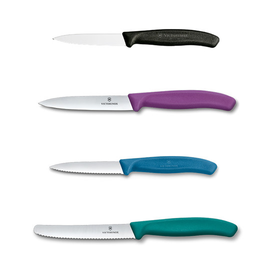 8711942020842, Keukenset 4-delig, Victorinox, Swiss. Classic., Groen, Blauw, Paars, Zwart